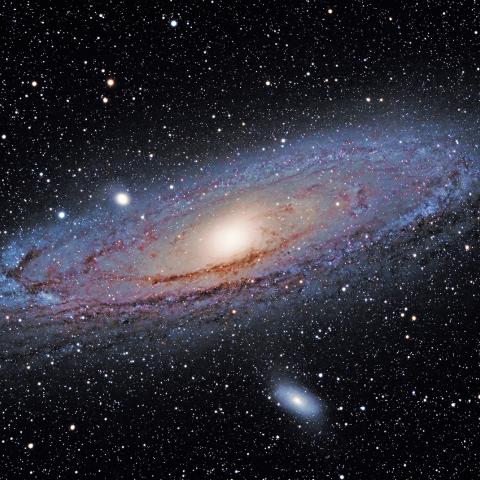 photo of the andromeda galaxy