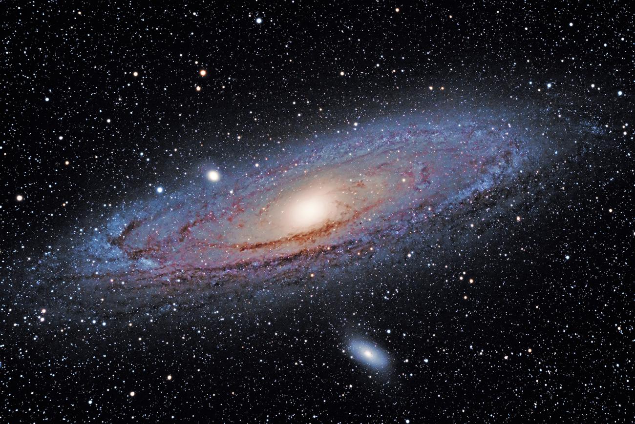 photo of the andromeda galaxy