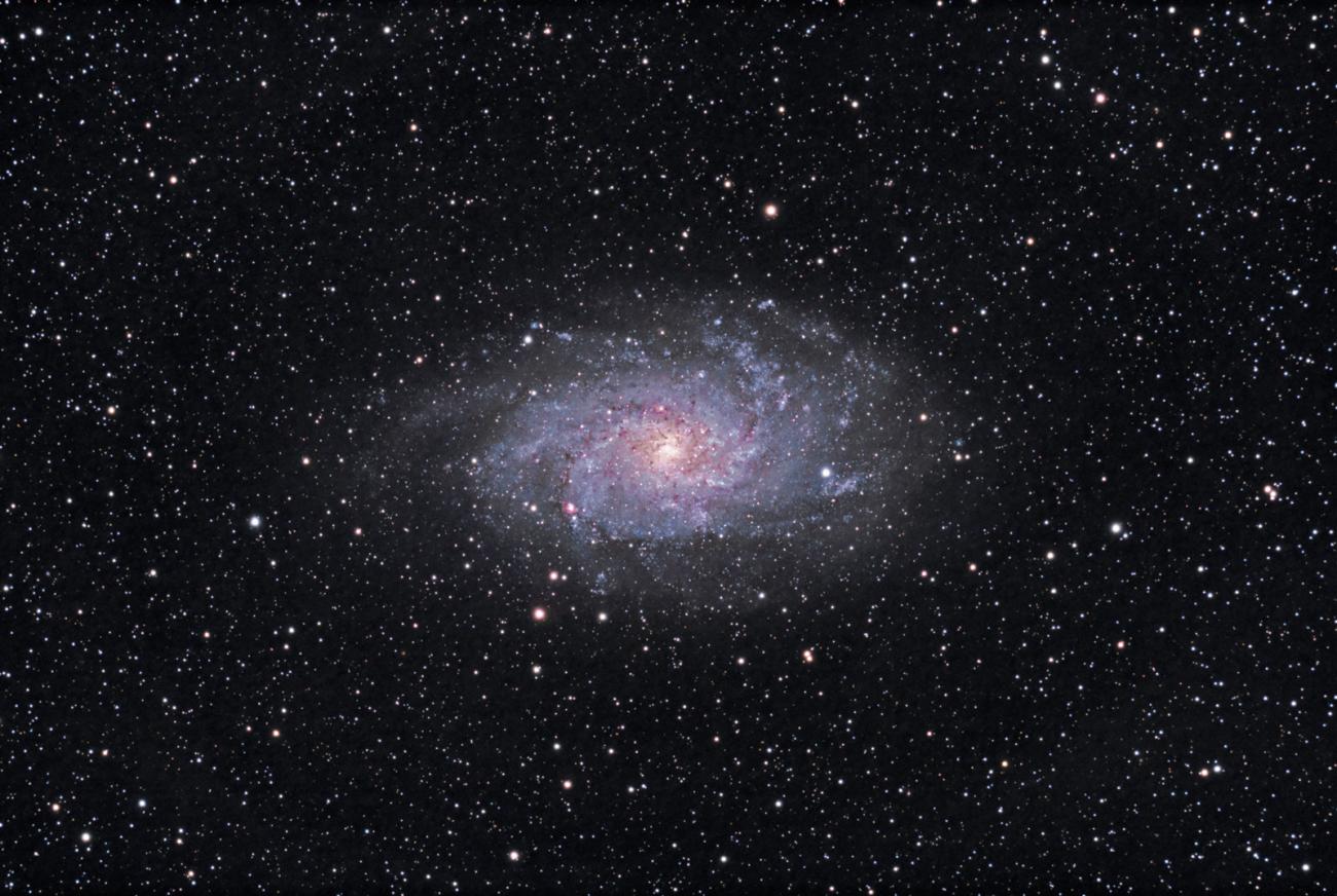 photo of the triangulum galaxy